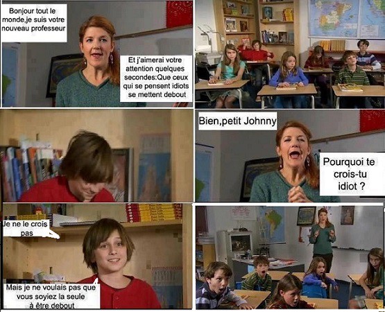 
               Meilleures image drole  pas bête le môme 
              