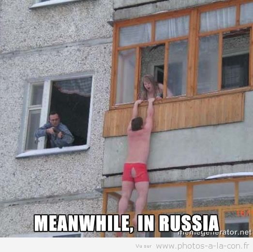 
               Meilleures images droles  ça rigole pas en russie ! 
              