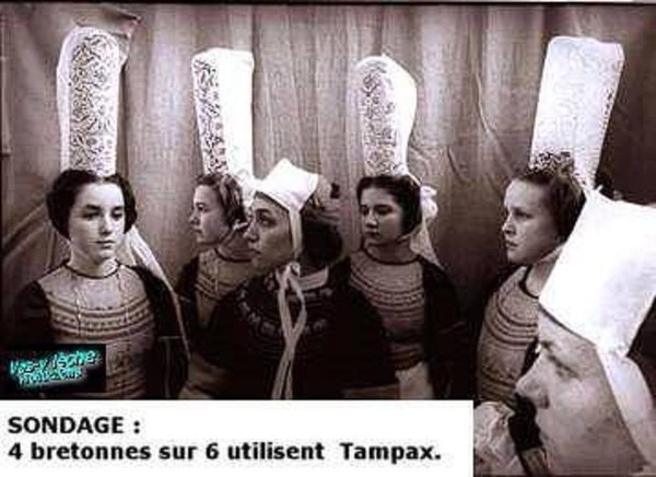  Image originale  de jolis tampax 
              