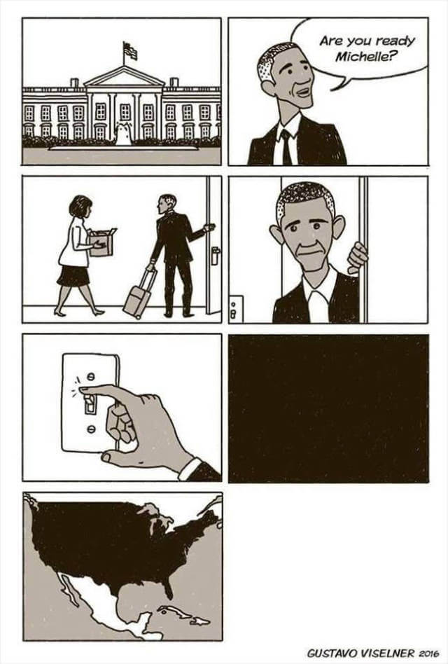 
               Meilleures images drôles  good by mister président .......... 
              