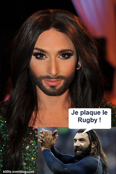 
               Meilleures images drôles  Je plaque le rugby 
              
