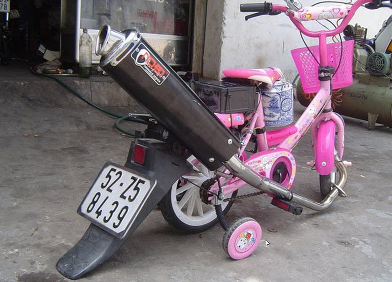 
               Meilleures image drole  Vélo customisé, 
              
