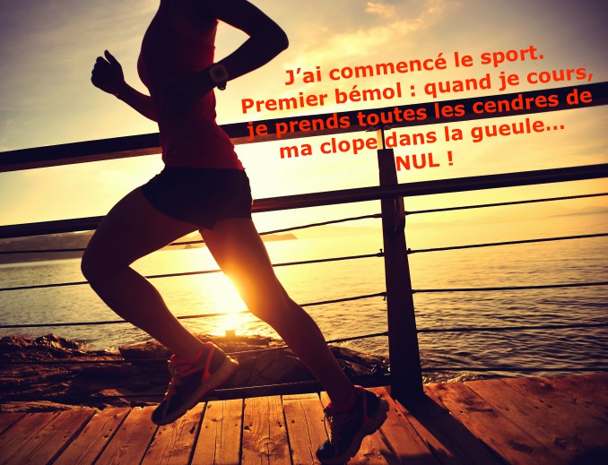  Image marrante  VIVE LE SPORT ! , photo blague
              