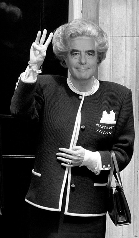  Image amusante  Fillon : Thatcher or not Thatcher ? 
              