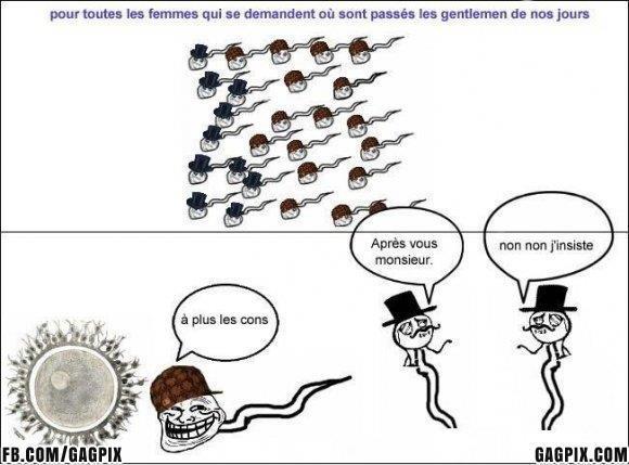 
               Meilleures images droles  Les gentlemen 
              