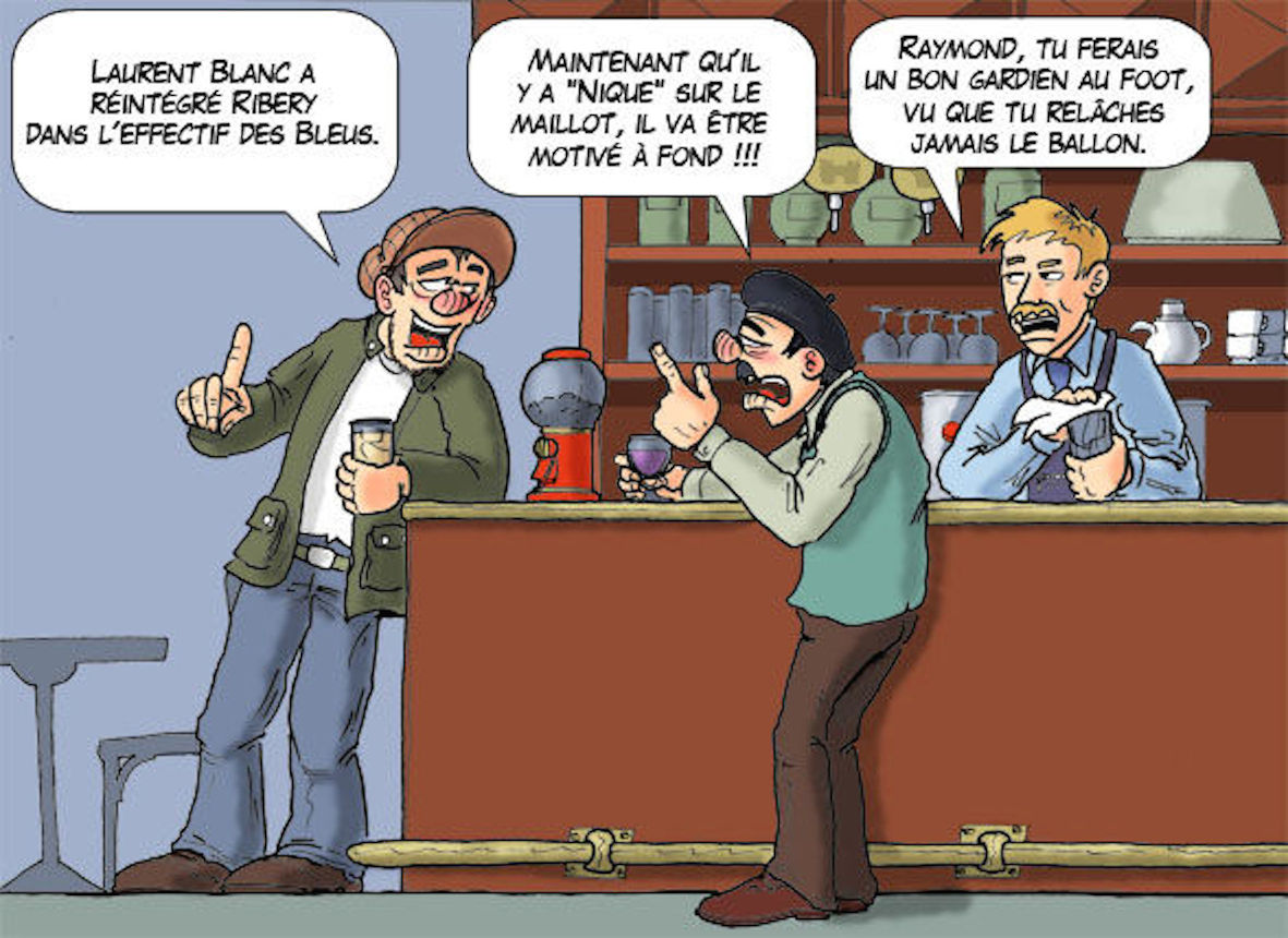 
               Meilleures image drole  Les experts du club-house. 
              