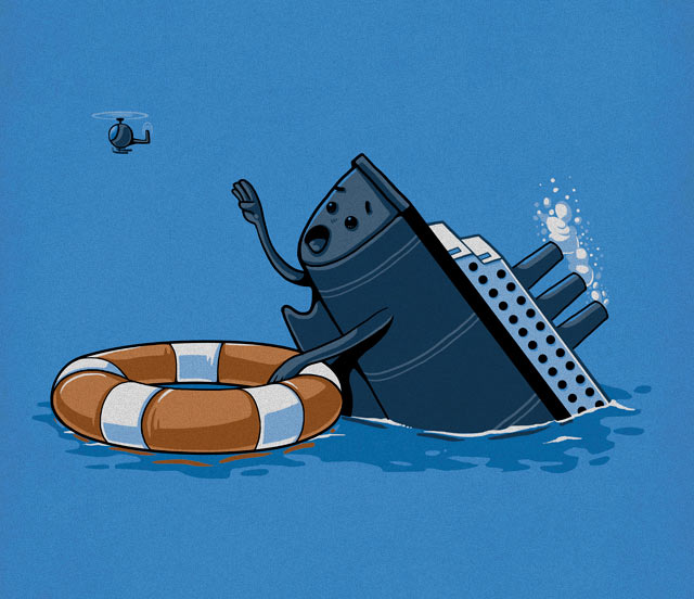 
               Meilleures images droles  Dernière image du naufrage du Titanic. 
              