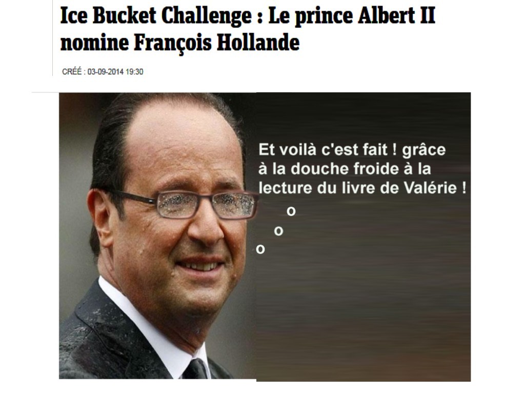  Image cocasse  FRENCH ICE BUCKET , photo blague
              