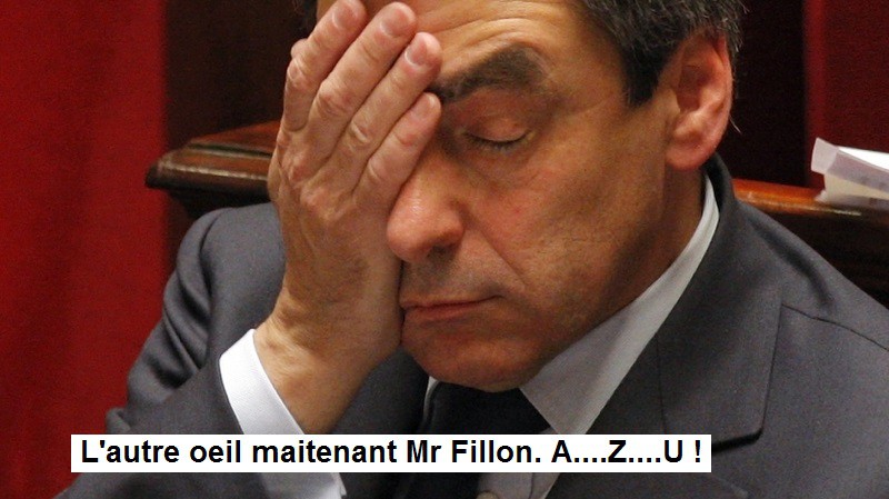 
               Meilleures image drole  Fillon chez l'ophtalmo. 
              