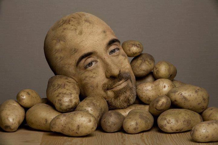  Image comique  Monsieur Patate , photo blague
              