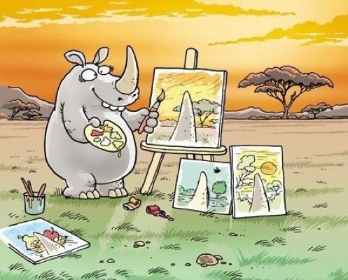 
               Meilleures image drole  LA PEINTURE . . . 
              