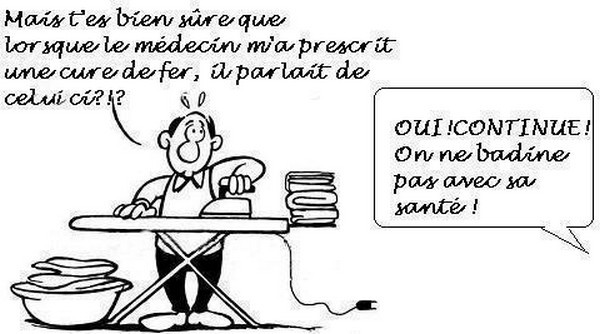 
               Meilleure image drole  ca change et faut le fer 
              
