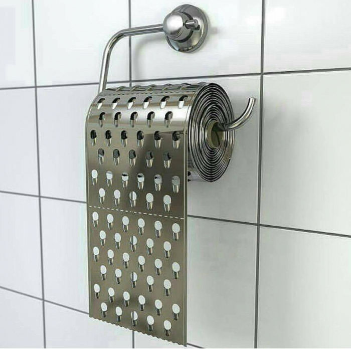 
               Meilleure photo blague  Papier toilette, ça peut faire mal.... 
              