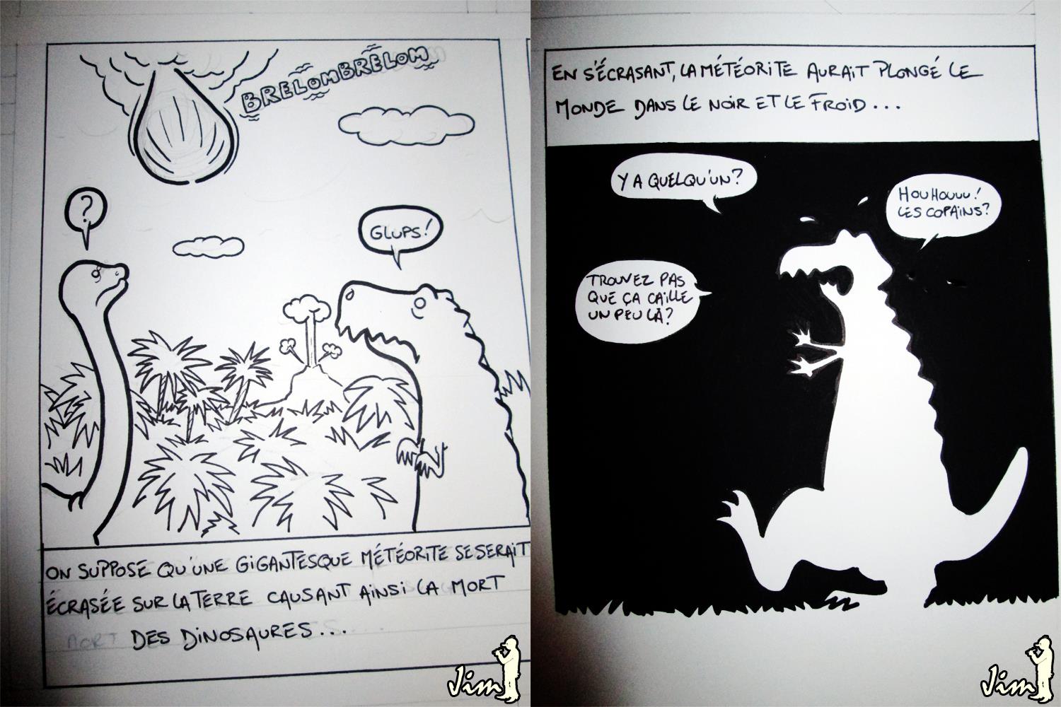 
               Meilleures images drôles  Quand un papa dessinateur aide son fils pour un exposé. 
              