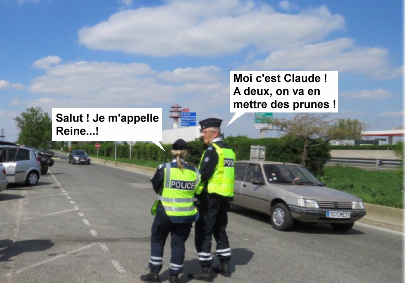 
               Meilleures images droles  ILS VEILLENT SUR VOS VACANCES ! 
              