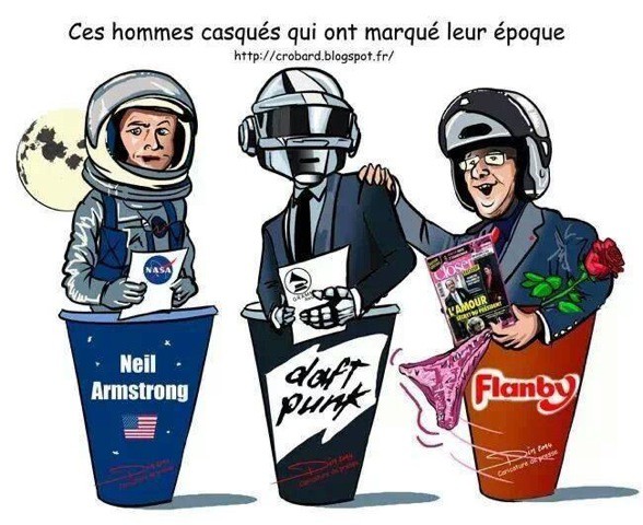  Image comique  histoire de casque , photo blague
              