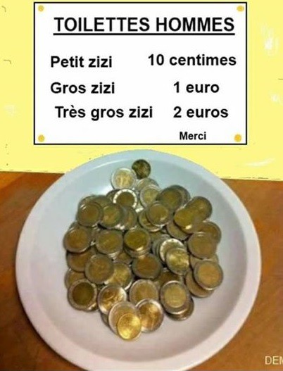 
               Meilleures image drole  le prix du zizi 
              