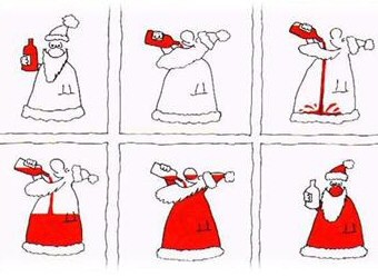 
               Meilleures image drole  coloriage de Noël 
              