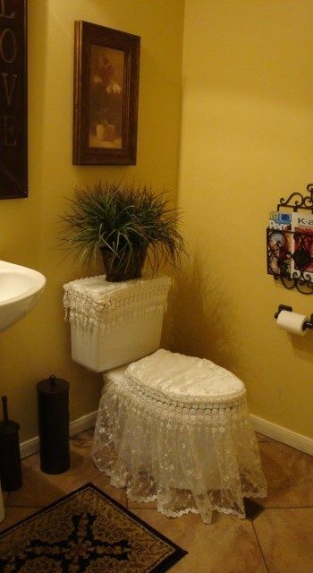 
               Meilleures images droles  Toilettes dentelle 
              
