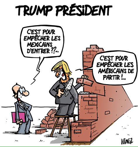
               Meilleures image drole  Le mur est des 2 cotés. 
              