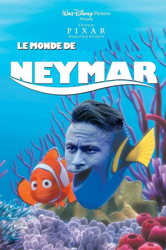  Image comique  Le monde de Neymar 
              