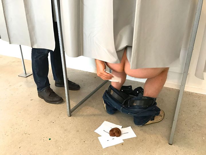  Image hilarante  le vote aux législatives , photo blague
              