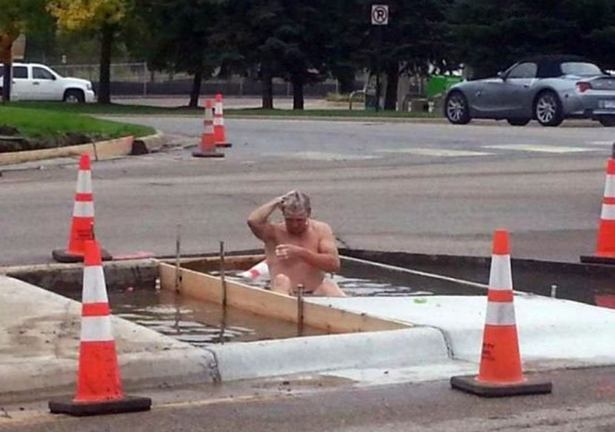 
               Meilleures image drole  Le bain du pauvre 
              