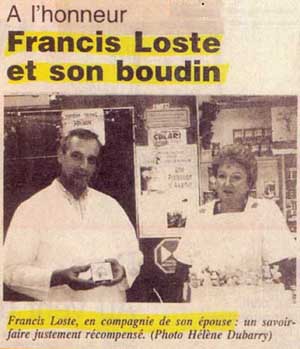  Image drôle Francis et son boudin
              